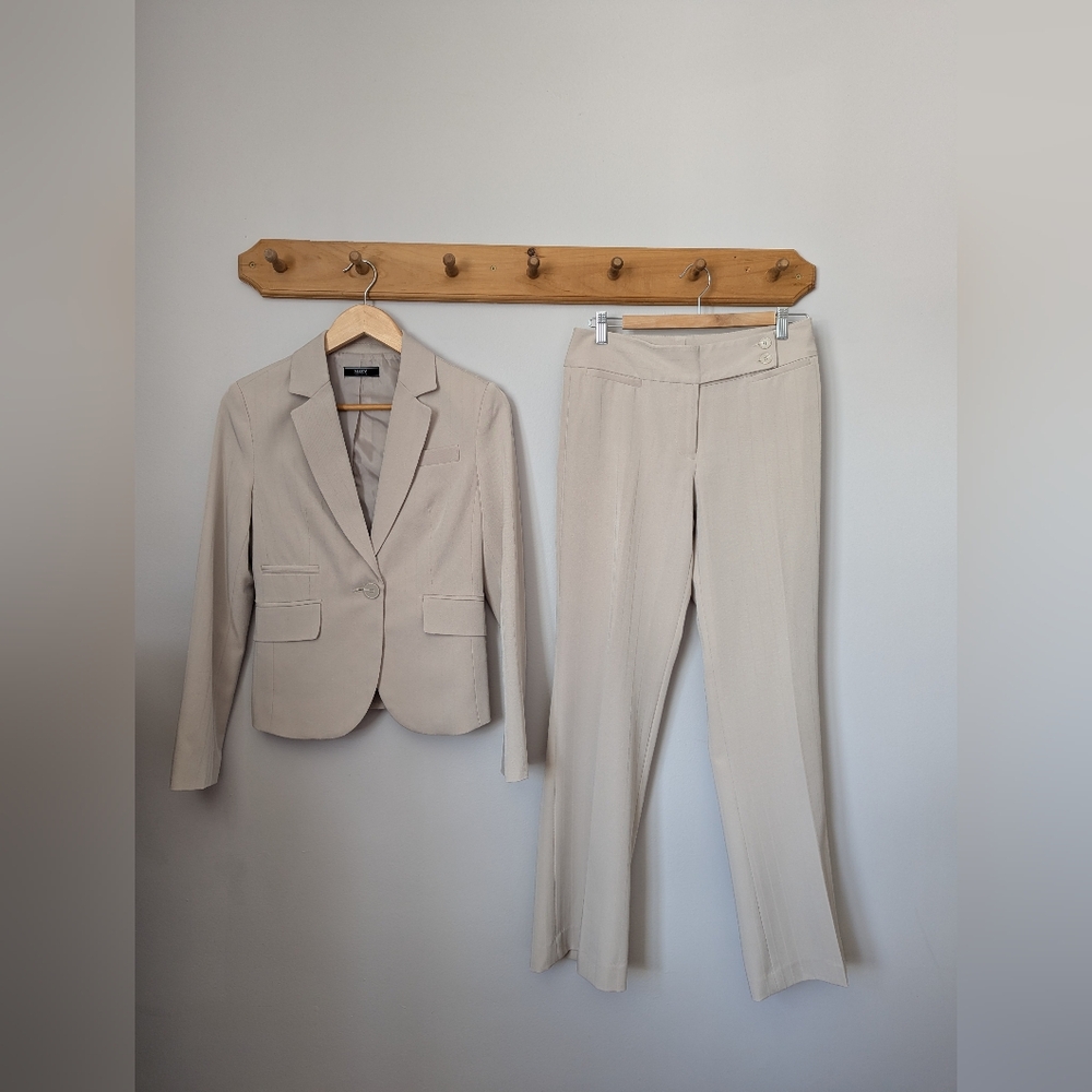Women's Cream Pantsuit